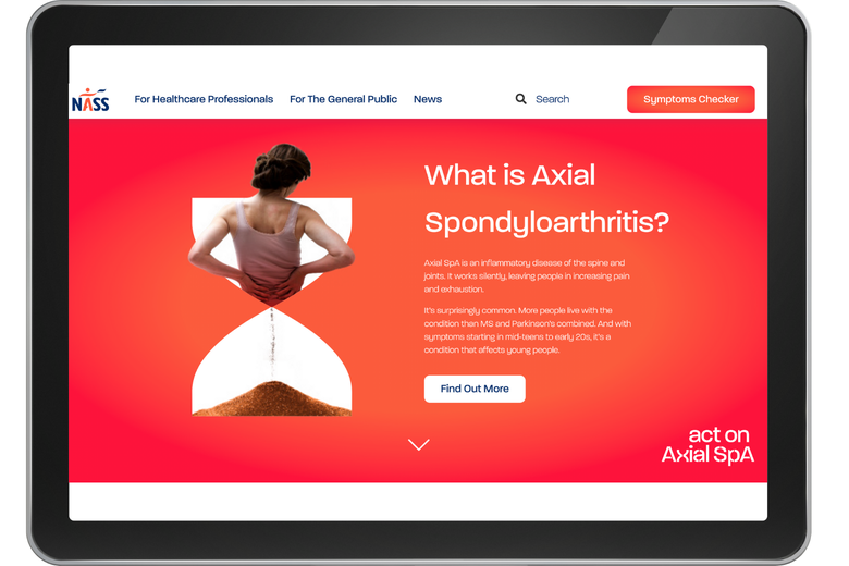 the new Axial SpA campaign website, created by Giant Digital